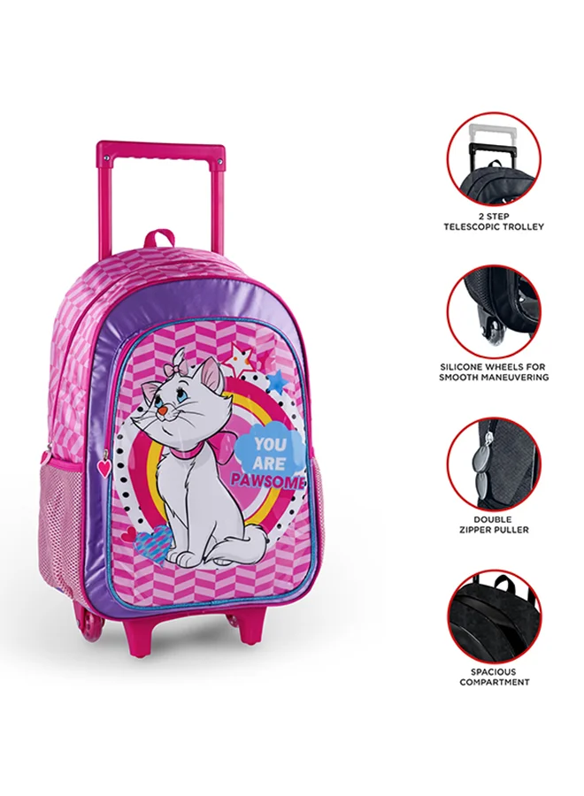 ديزني 6 In 1 Disney Marie You Are Pawsome Trolley Box Set, 18 inches