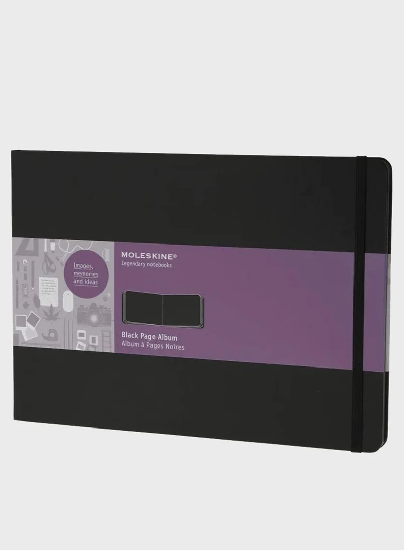 MOLESKINE A4 Black Page Art Album