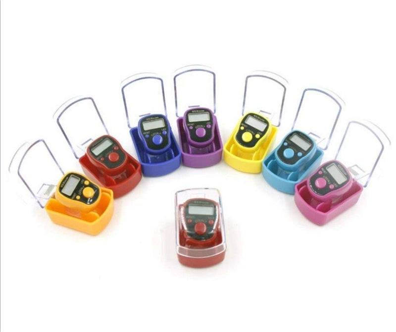 HBD Electronic Digital Tally Finger Counter, God Name Remember Counter, Mantra Jap, Sports Game Cricket Umpire and Various Counting Purpose LED Machine (1 Pc - Multi Color) - Image 4