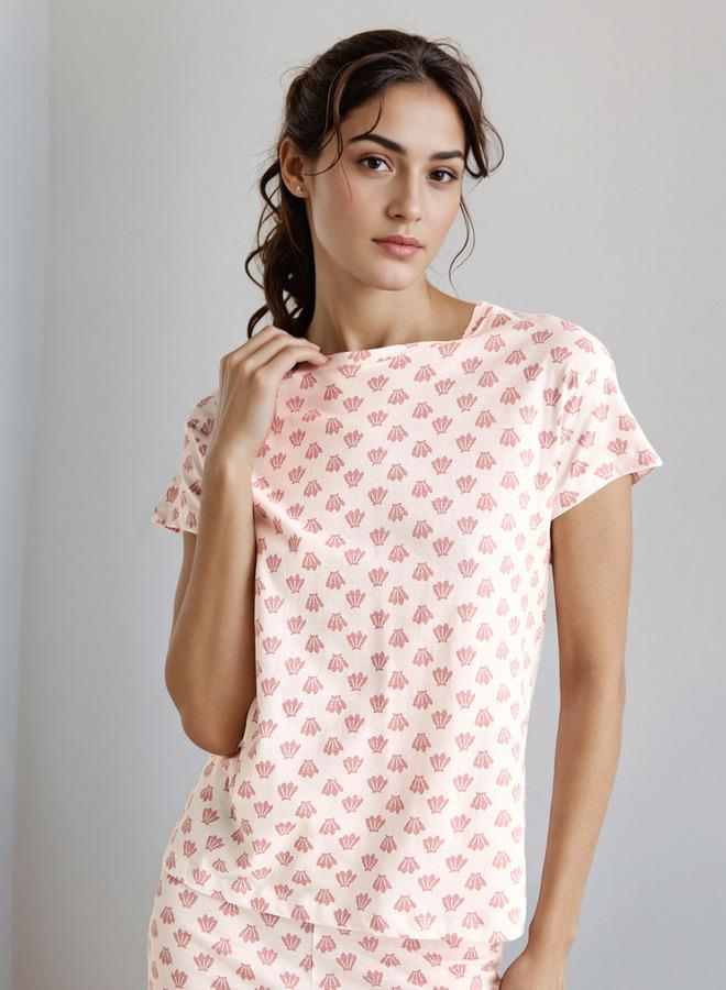 سبلاش فيڤ طقم بيجامة تي شيرت وبنطلون - Image 2