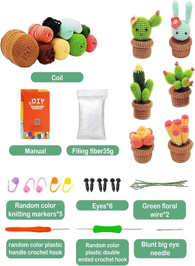 QLECT Crochet Kit for Beginners - DIY Crochet Flower Kit for Adults & Kids - Create Sunflower, Hair Accessories & More - Perfect Crochet Kit for Beginners, Woobles, and Flower Making - Image 2