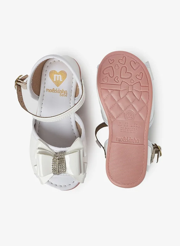 موليكينها MOLEKINHA Sandals For Infant Girls, White
