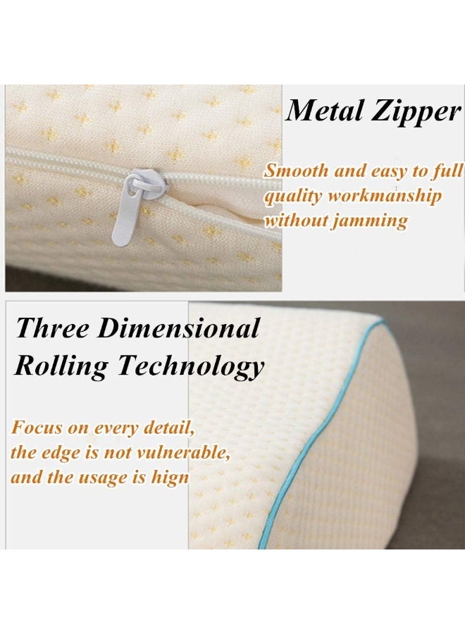 سوفت تاتش وسادة احتضان للأزواج من إسفنج الذاكرة، وسادة احتضان مقوسة مع وسادة يد مضادة للضغط من إسفنج الذاكرة بطيء الارتداد - Image 5