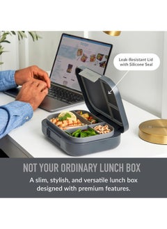Bentgo Bentgo - Modern Lunchbox - Dark Gray  - Image 3