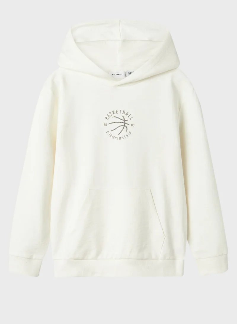 NAME IT Kids Graphic Hoodie
