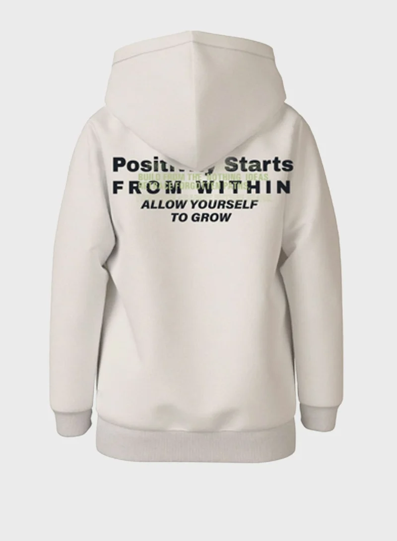 NAME IT Kids Graphic Hoodie