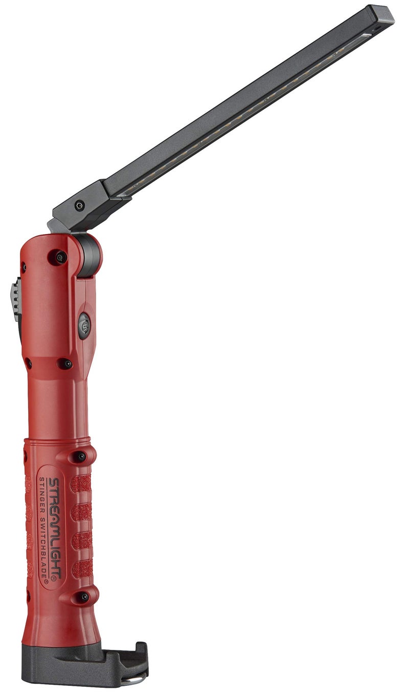 Streamlight 76800 Stinger Switchblade 800Lumen Rechargeable MultFunction Compact Light Bar with USB Cable Red