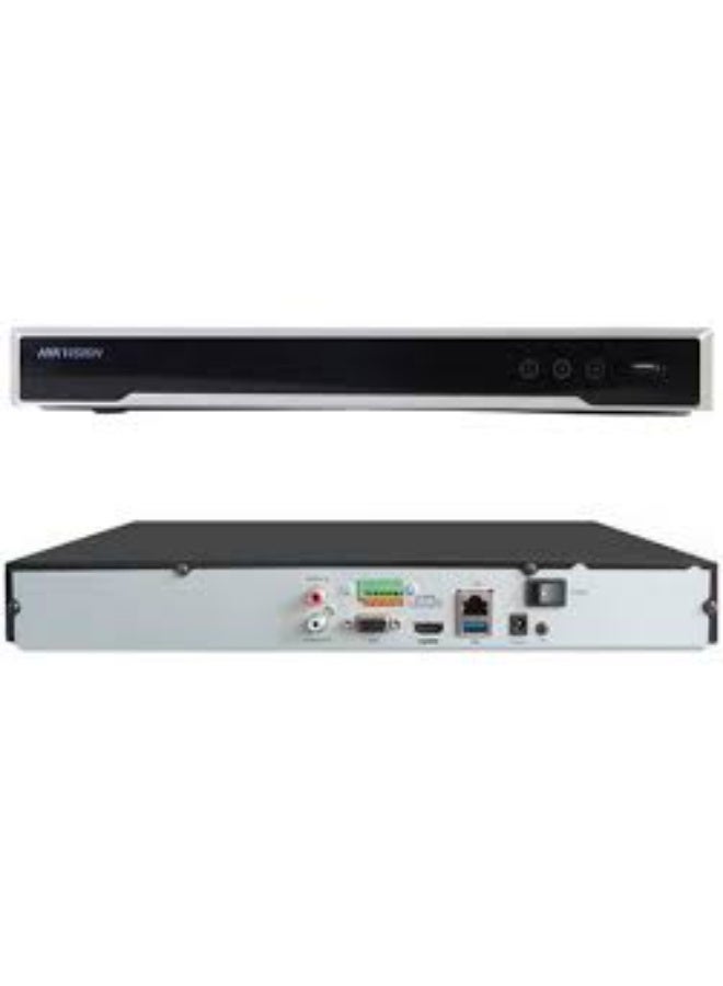 AcuSense 4K PoE-Free Network Video Recorder, 32 Channels, 1U K Series, Up to 32 IP Camera Inputs, 2 x 12MP or 3 x 8MP Channels, Up to 256 Mbps Bandwidth, 2 x SATA Interfaces, Up to 10TB Storage (No HDD) | DS-7632NXI-K2 Black (Renewed) - Image 3