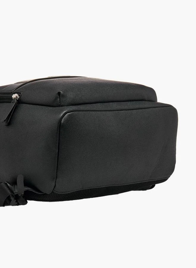 Lee Cooper BLACK Men Front Pocket Backpack for Men | Best Price UAE