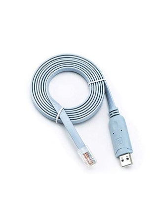 كبل وحدة تحكم USB من USB إلى كابل RJ45 من الملحقات الأساسية لـ Cisco NETGEARUbiquity LINKSYS TP-Link مفاتيح التوجيه لأجهزة الكمبيوتر المحمولة في Windows Mac Linux - pzsku/ZC38E1B45FA2B558032B3Z/45/_/1684584786/d99c3cc7-09c8-4577-9fef-6d3a1c836d94