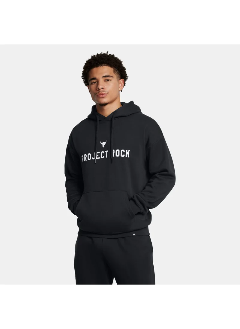 UNDER ARMOUR Men's Project Rock Icon Fleece Hoodie