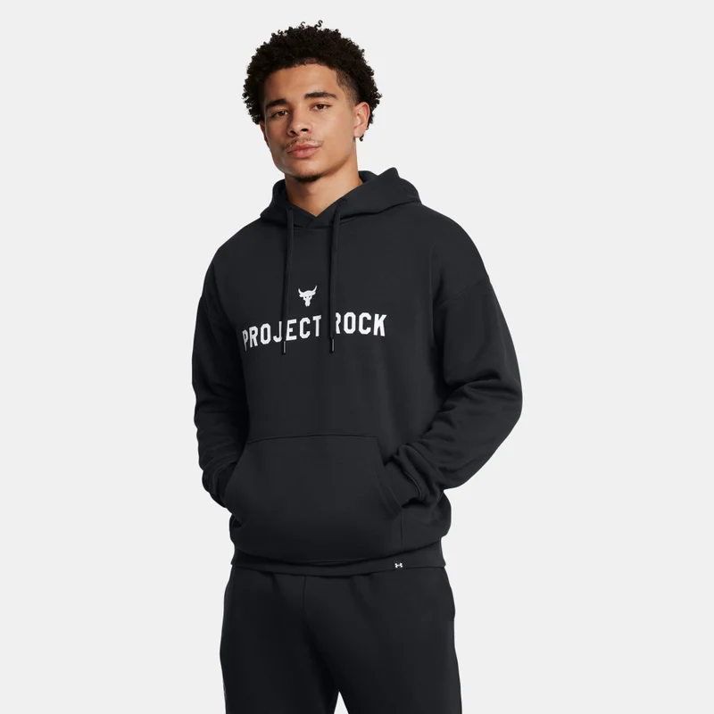 UNDER ARMOUR Men's Project Rock Icon Fleece Hoodie