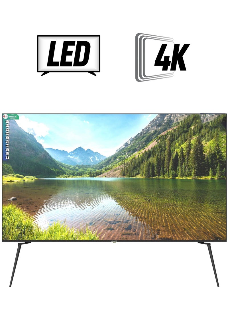 GENERALTEC Generaltec 100 Inch Smart 4K Ultra HD LED TV with WebOS, 2 Remote controls, Magic Remote, Cinema Screen Design 4K Ultra HDR, Dolby Audio, Smart Voice Control, Apps YouTube, Netflix, Shahid  - Image 1