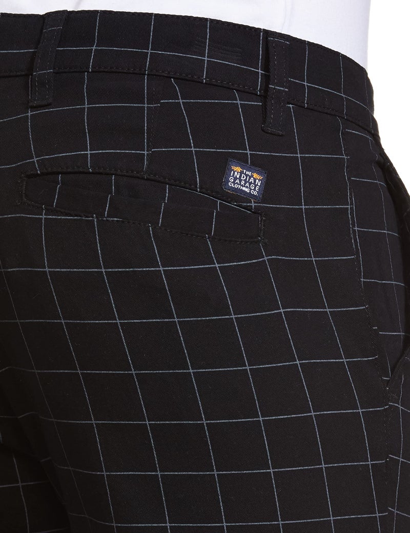 The Indian Garage Co Chinos Slim Fit Black 32 - Image 4