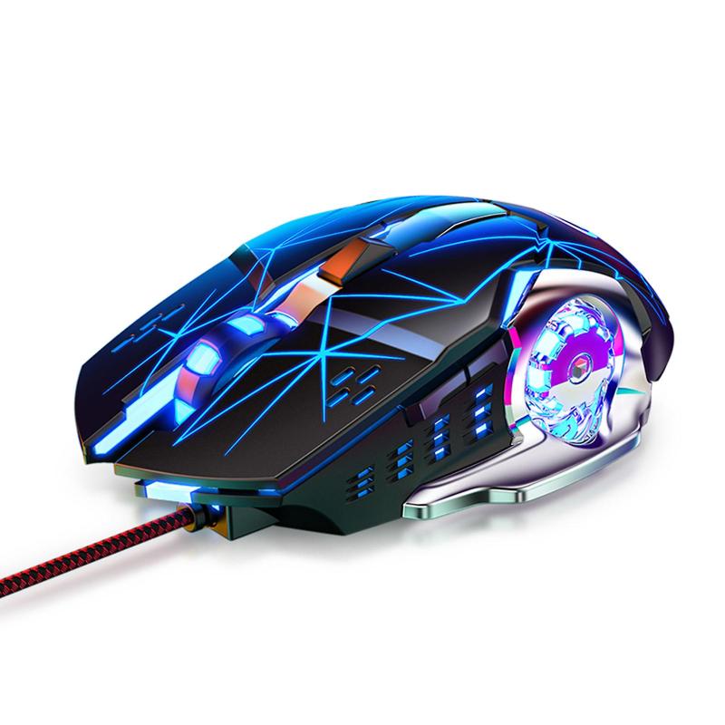 Gaming Mouse: 3600 Adjustable DPI - High-performance Optical Sensor Ergonomic Gaming Mouse for PC Gaming Enthusiasts, Home Game Sessions - Image 2