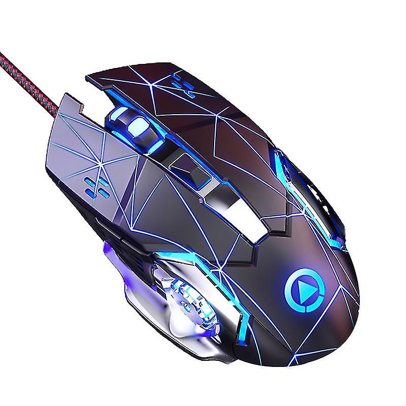Gaming Mouse: 3600 Adjustable DPI - High-performance Optical Sensor Ergonomic Gaming Mouse for PC Gaming Enthusiasts, Home Game Sessions - Image 1