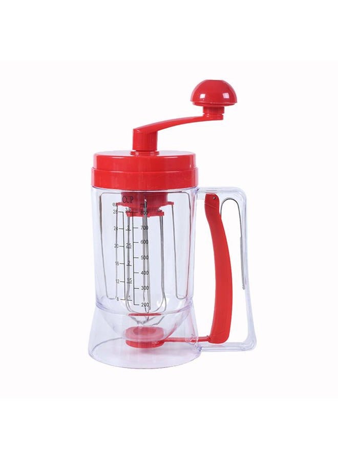 Acrodi Manual Dispenser Stirrer Handheld Dispenser Baking Tools with Tick Marks - Image 1