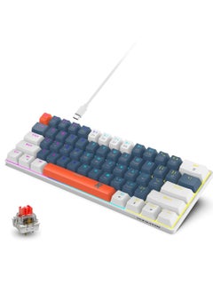 White Blue Orange
