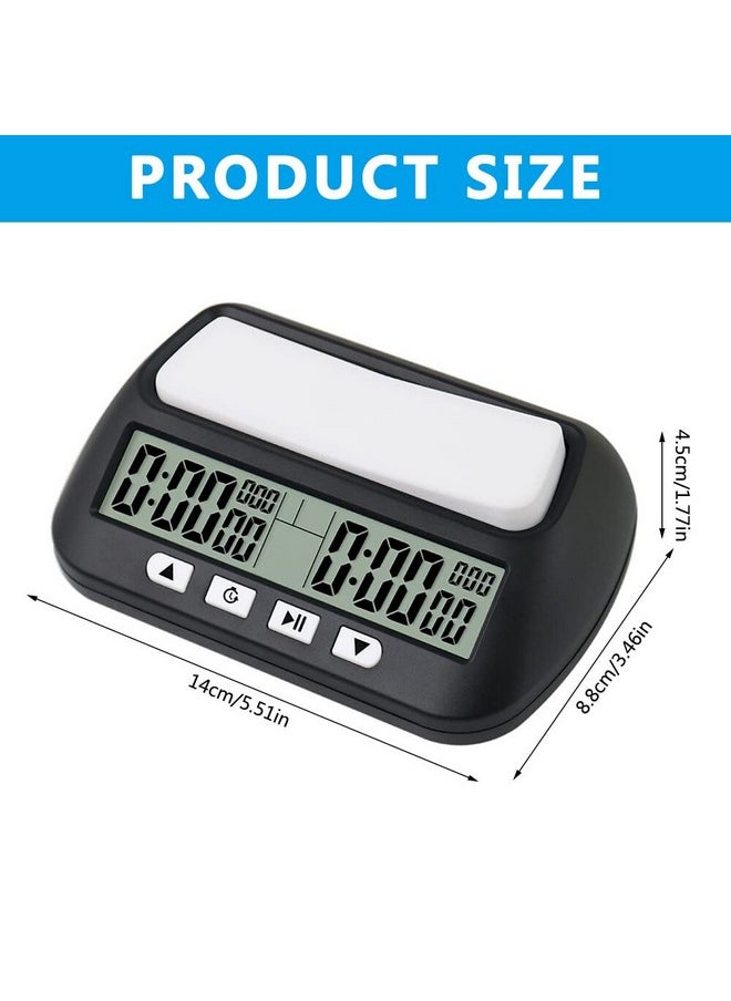 Gobesty - Gobesty Multifunctional Chess Timer, Chess Timer, Digital Chess Clock Countdown Chess Clock Professional Game for Party Games and Scacch - Image 1