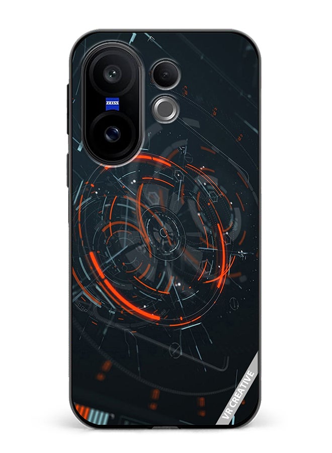 Protective Case Cover For Vivo X200 FE Tech Design Multicolour