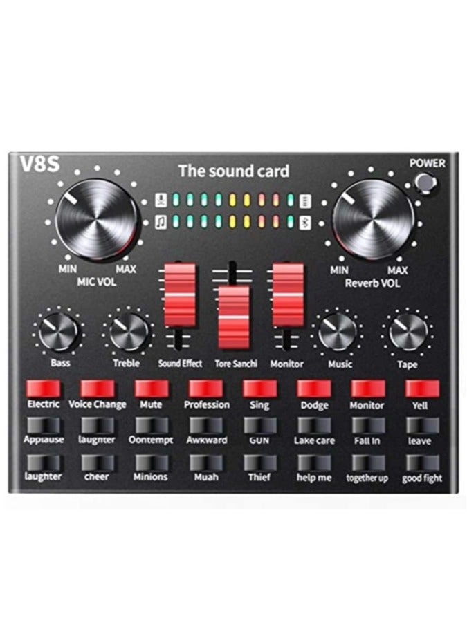 ELTRAZONE Live Streaming Sound Adapter Phone Laptop Microphone Multi-Function High Sound Quality Intelligent Compatibility Sound Adapter - Image 1