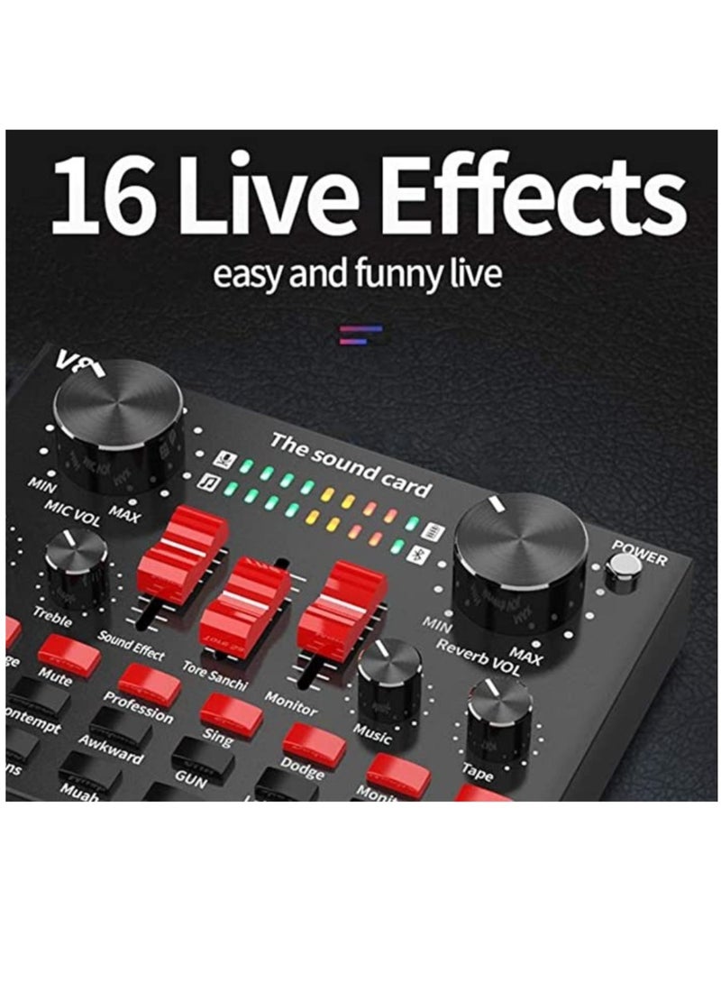 ELTRAZONE Live Streaming Sound Adapter Phone Laptop Microphone Multi-Function High Sound Quality Intelligent Compatibility Sound Adapter - Image 4