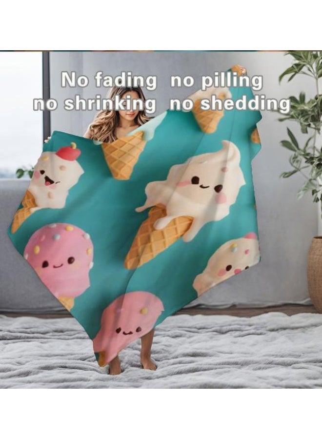 general Baby and children's cartoon flannel thin blanket (warm and comfortable, suitable for sleep, game use) 70cm*100cm - Image 4