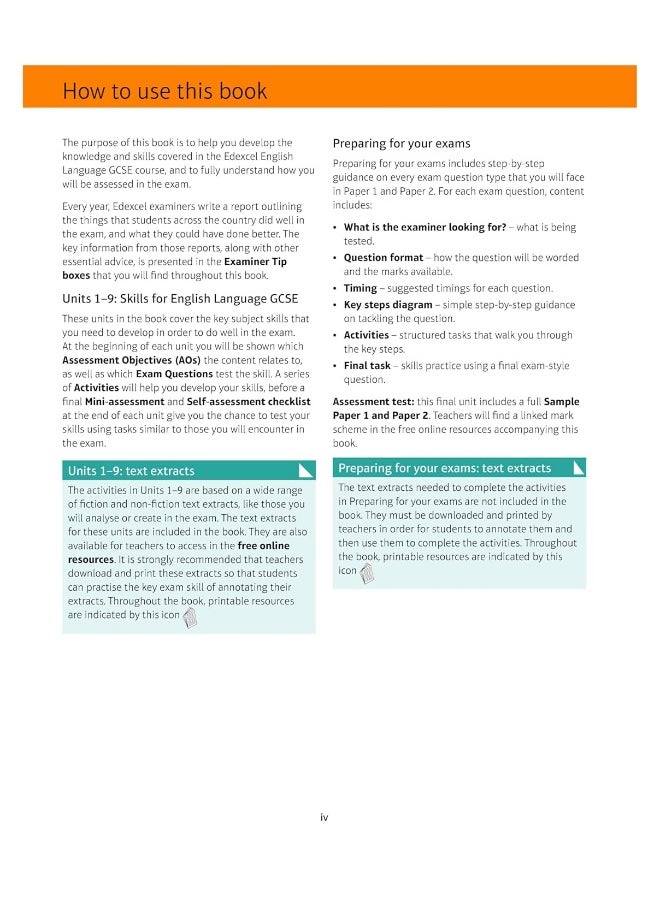 null - Edexcel GCSE English 2018 Core Student Book: Edex GCSE Eng 2018 SB - Image 1
