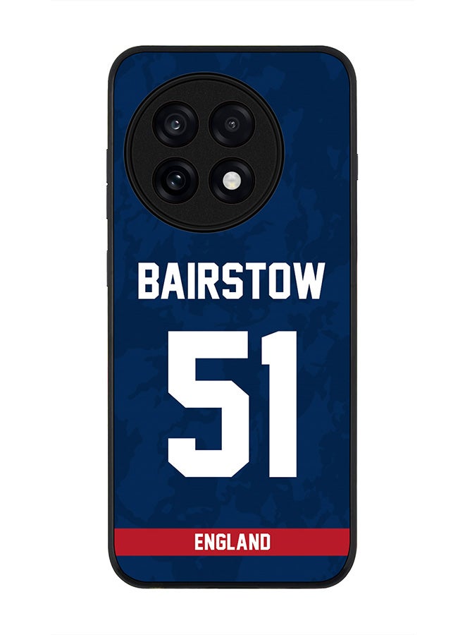 Stylizedd For OnePlus 13R / Ace 5 Pro Case,Slim fit Camera Protection, Shockproof Thin Phone cover  - England Jonny Bairstow, Jersey No 51