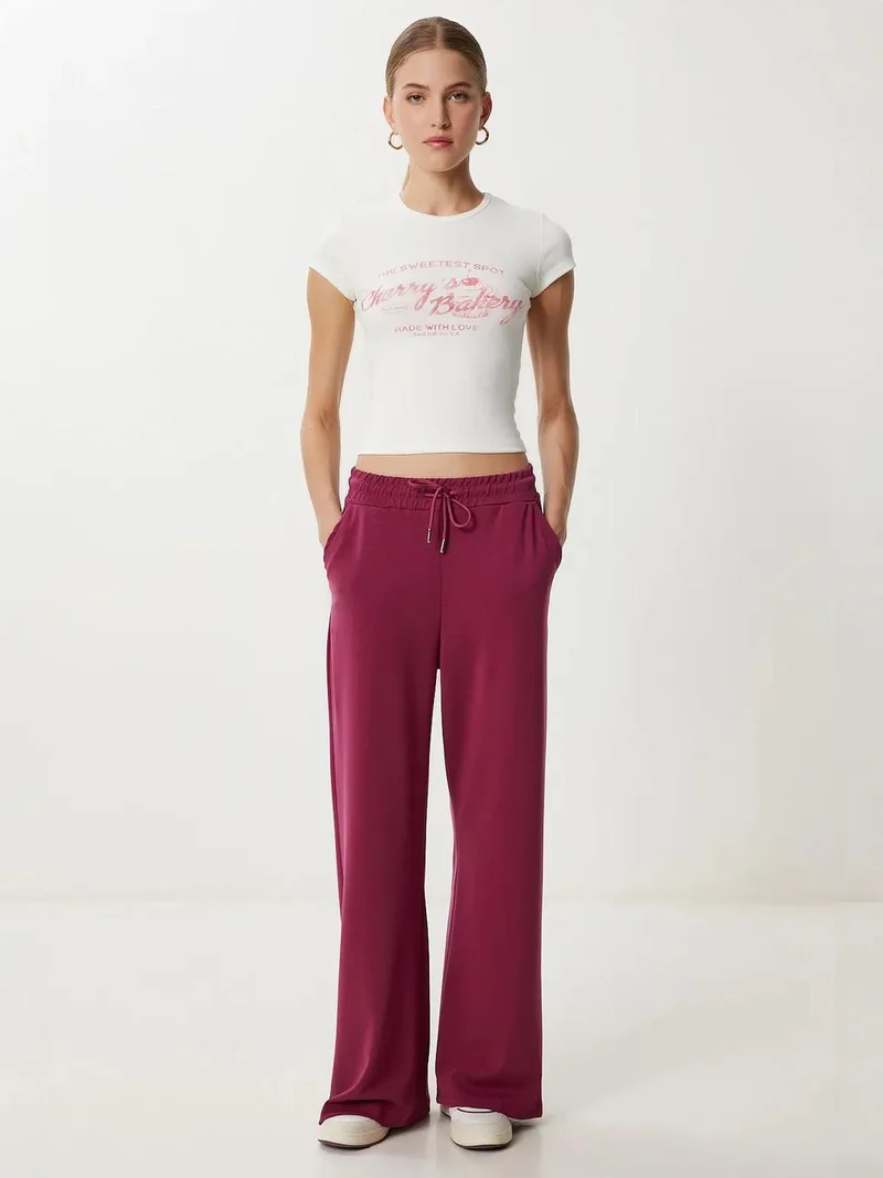 Lovely Istanbul ISTANBUL Wide Leg Modal Sweatpants