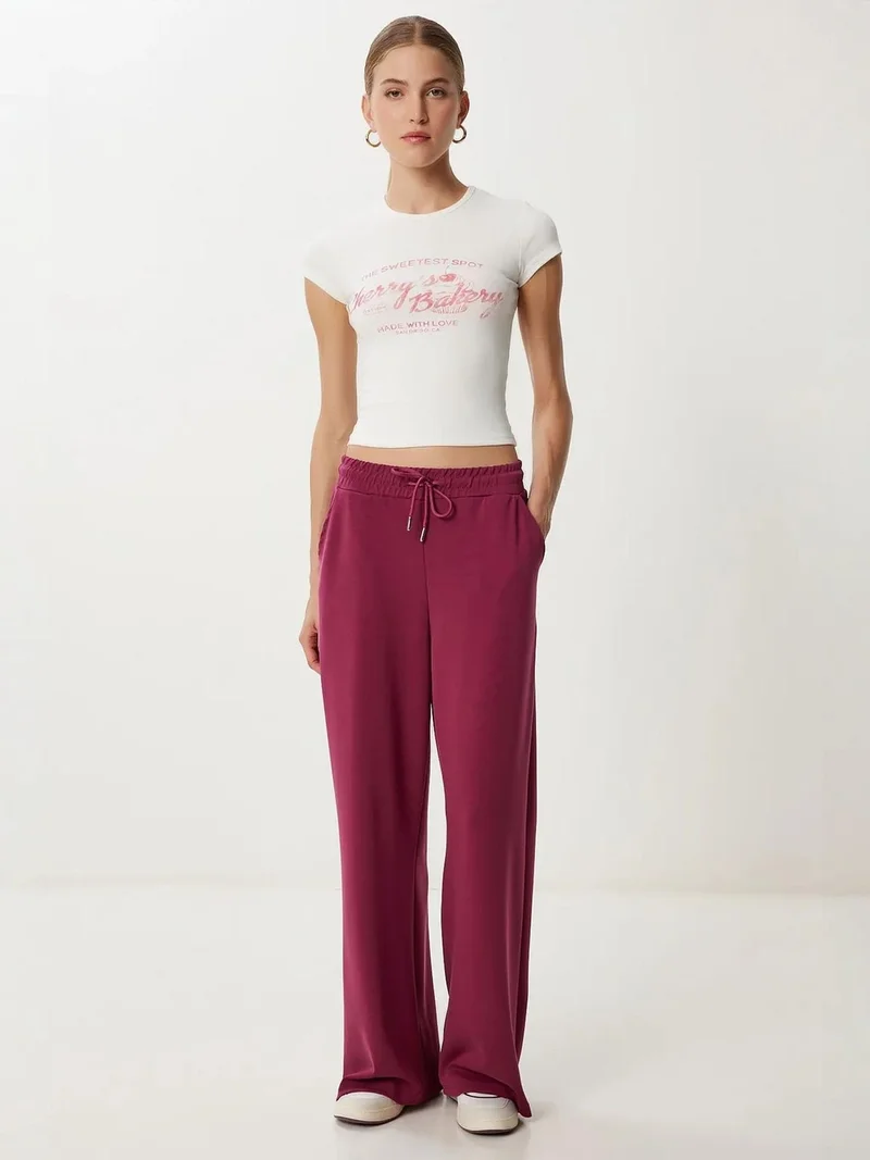 Lovely Istanbul ISTANBUL Wide Leg Modal Sweatpants