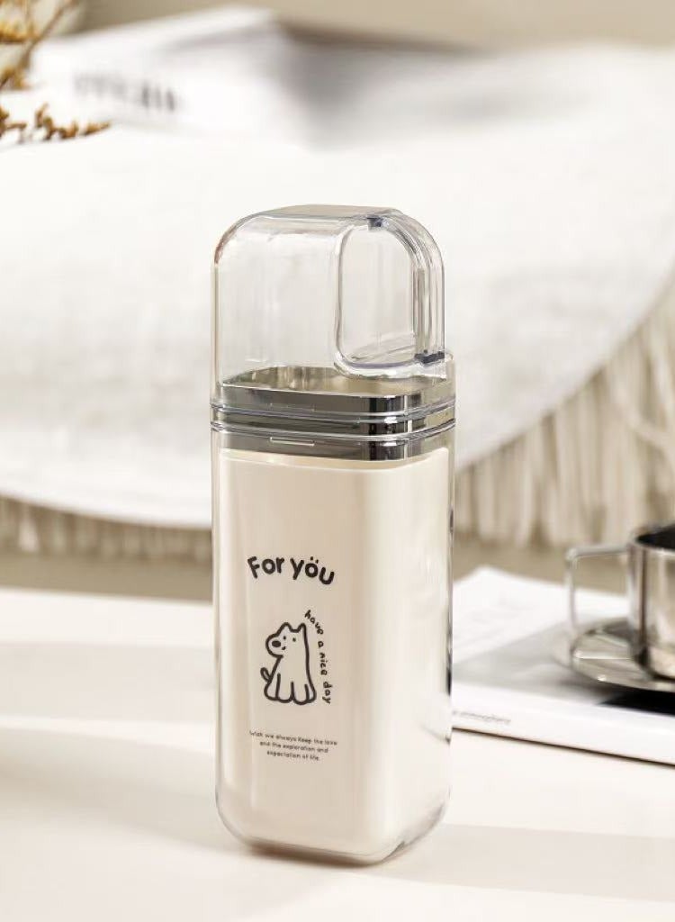 Portable Travel Toothbrush Cup 3 In 1 Multifunction Mouthwash Cups Toothbrush Toothpaste Case Holder  for Business Trips Camping Vacation - Image 1