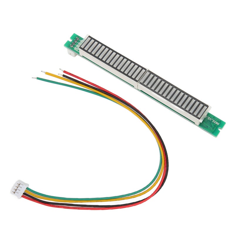 32 Bit LED Music Level Indicator Module - Premium PCB Material Adjustable Brightness Mono 32 Segment Light for DIY Audio Visualizer & Small Case Installation - Image 2