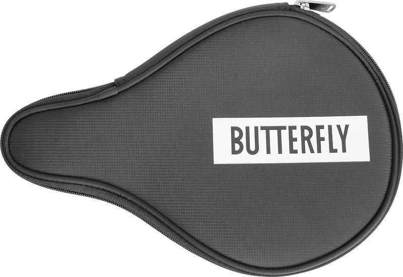 باترفلاي BUTTERFLY جراب مضرب Round Case Logo Black - أسود - Image 1
