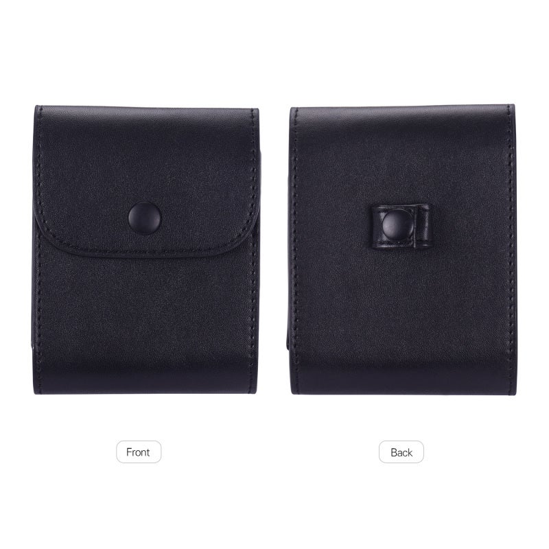 Instax Photo Case 3.5 * 4Inch Press Button Lock - Soft Interlayer Vintage Style Instax Film Case for Fujifilm Instax SQ 6/10/20 Mini 7/8/9/70/90 Camera Users - Image 4