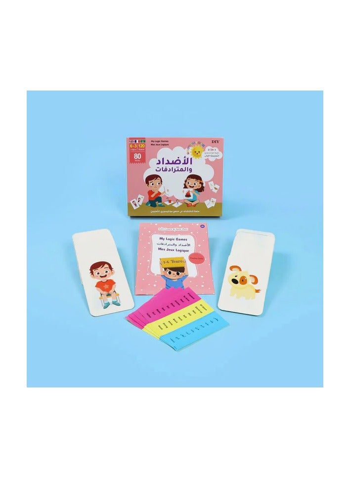 Educational Innovations Montessori First Educational Kit Opposites and Synonyms - Image 2