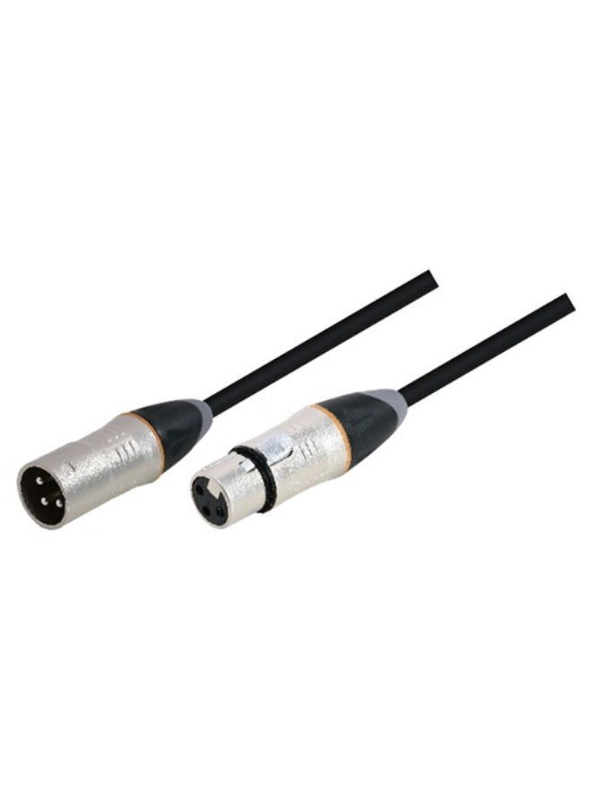 Soundking GOLD SERIES BXX023 MALE XLR to FEMALE XLR MICROPHONE CABLE - Image 2