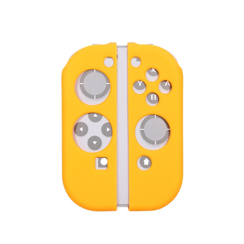 BUBM Protective Game Pad Controller Case For Nintendo Switch Silicone Joy-Con Left/Right Orange - Image 2