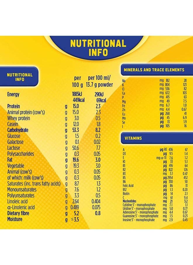 Bebelac - 7In1 Growing Up Formula 1 To 3 Years 800grams - Image 1
