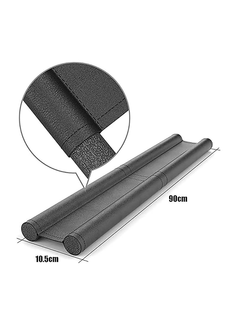 KASTWAVE - 2Pcs Under Door Draught Excluder Self Adhesive Draft Excluder Tape for Noise Proof and Energy Saving Door Bottom Seal Strip to Prevent Bugs Coming Draught Excluder for Doors Windows - Image 1