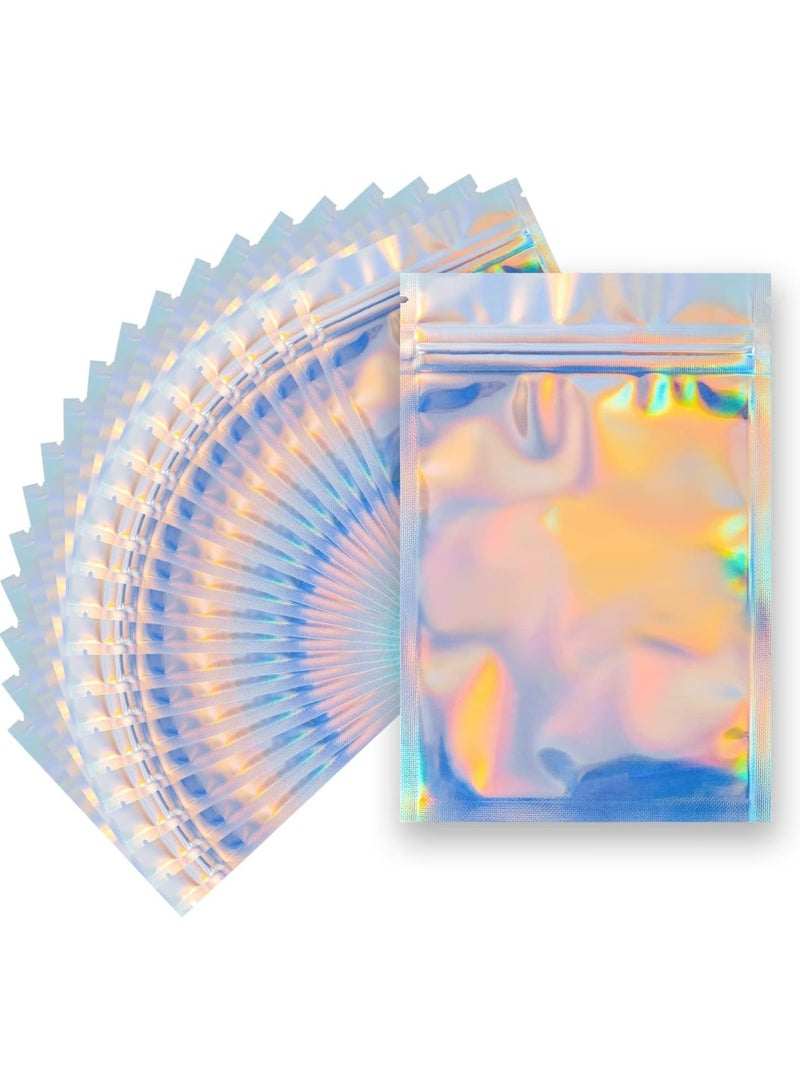 Oasisgalore 200 Pcs Resealable Mylar Ziplock Bags, Valve Zipper Pouches for Food Storage - Image 1
