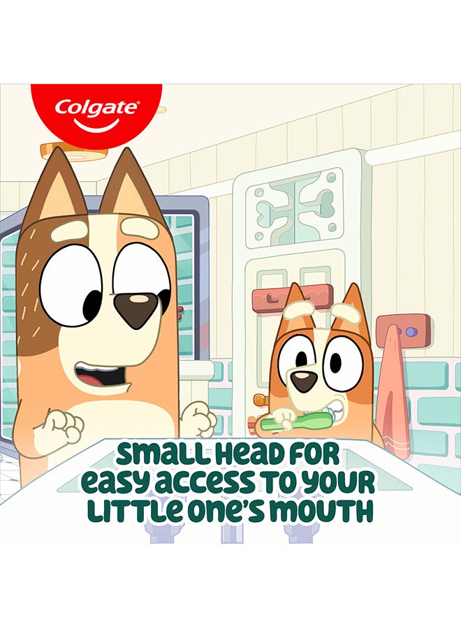 Colgate Kids 2+ years Bluey Extra Soft 2PK Toothbrush - Image 3