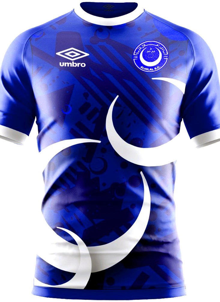 umbro - Al Hilal S.C. Sudan Jersey - Season 2024 - Blue (Kids) - Image 1