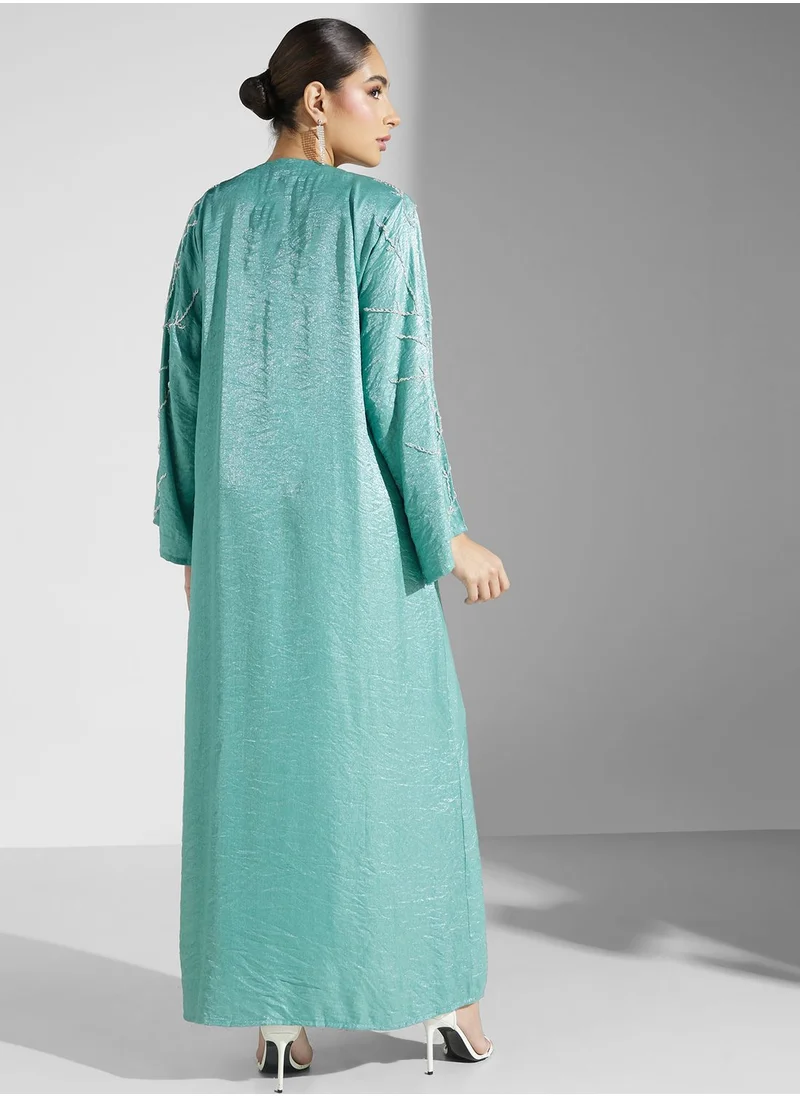 خزانة Embellished Detail Abaya
