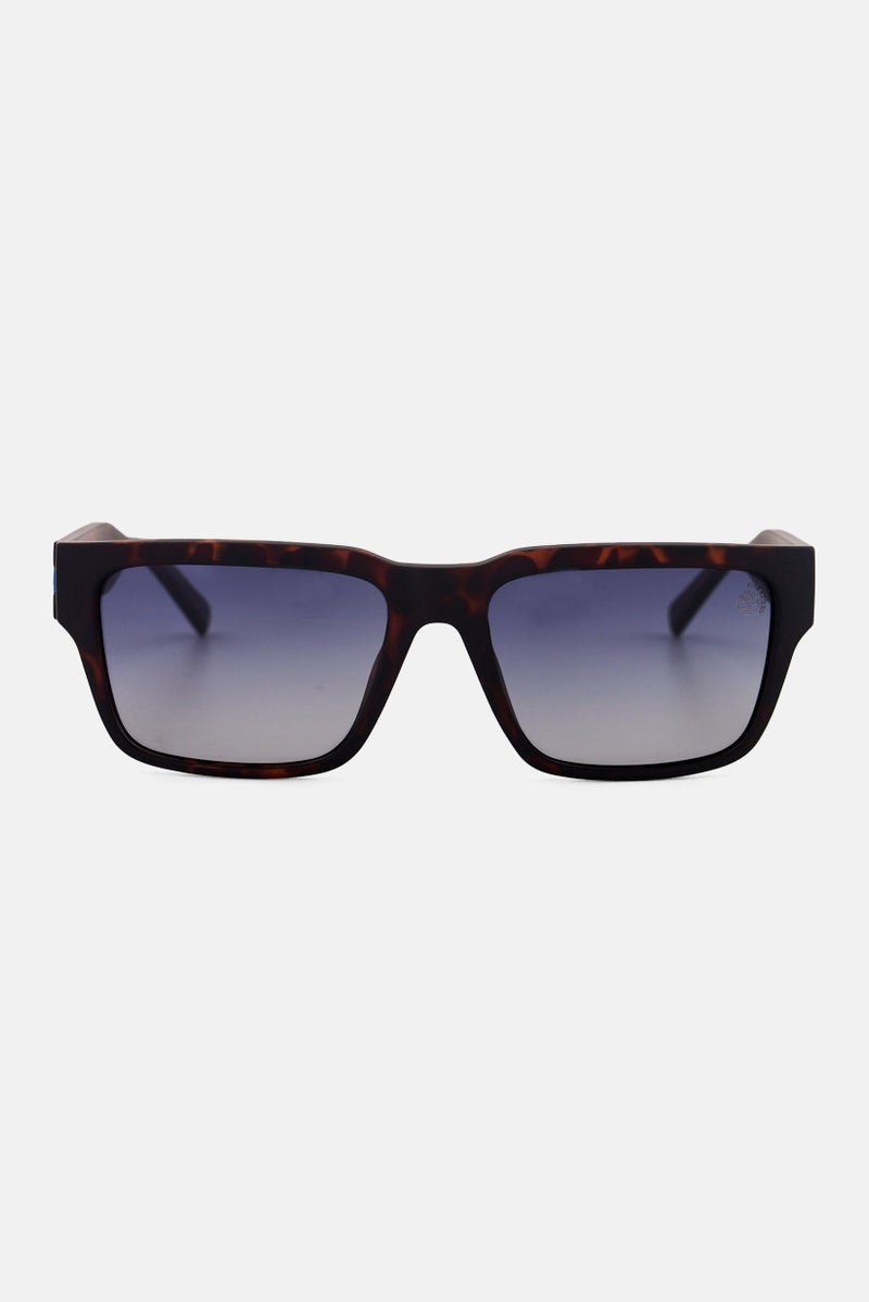 Timberland نظارات شمسية مستطيلة للرجال TB9336H52D56، سوداء - Image 1