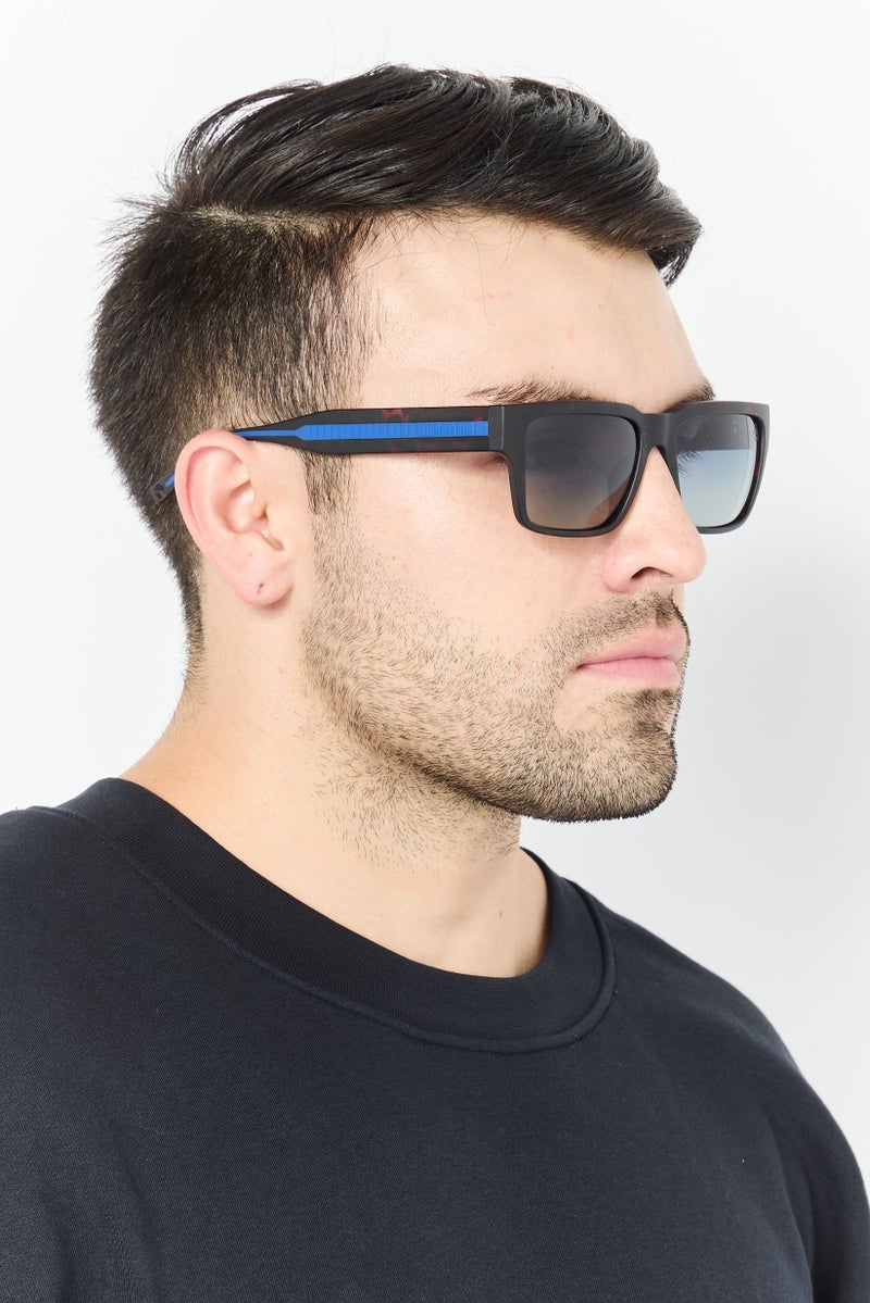 Timberland نظارات شمسية مستطيلة للرجال TB9336H52D56، سوداء - Image 2