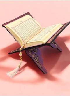 أولودينيز  حامل الكتاب الخشبي العتيق لعرض المصحف الشريف - ركن الصلاة والهدايا في المناسبات  - Image 3