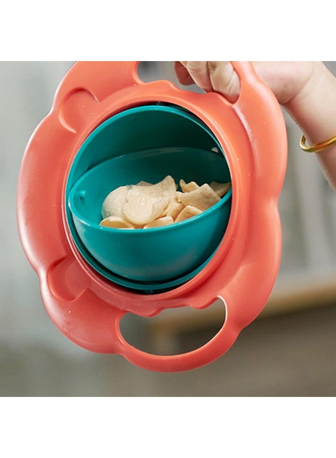 GOTOTOP Spill Bowl for Kids: Rotation Spill Bowl 360 Degrees Rotating Tableware with Design Ideal for Mealtime - Image 5