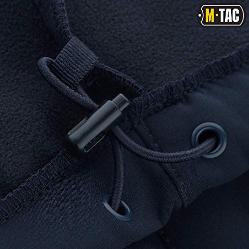 M-Tac Men’s Winter Tactical Work Pants - Thermal Softshell Fleece Lined Cargo Pants for Cold Weather & Outdoor Use (Navy Blue, XXL) - Image 5
