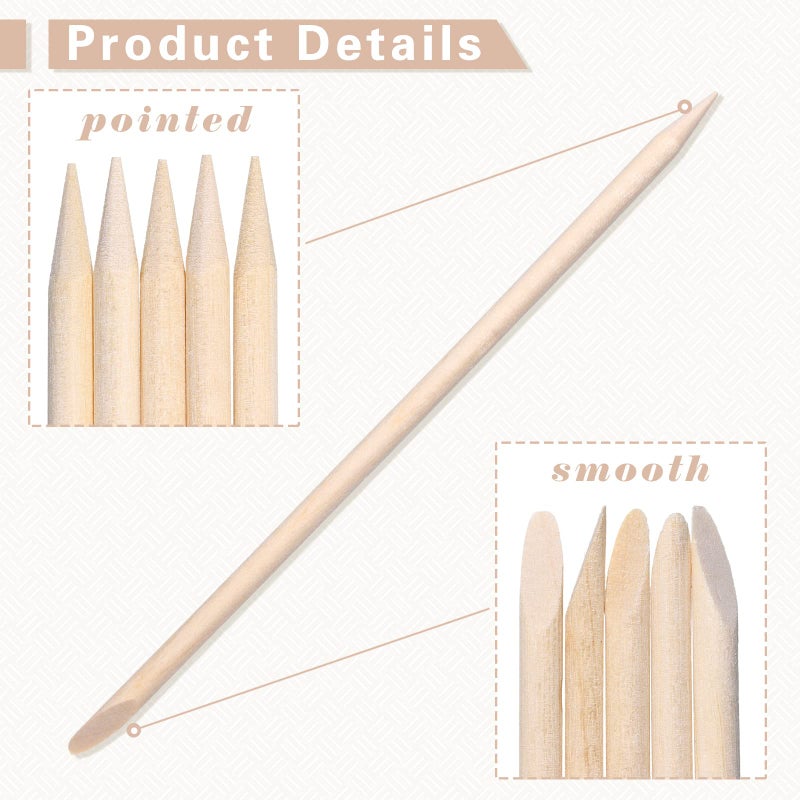 Demissle Eye Brow Wooden Wax Sticks Mini Waxing Applicator Sticks Lip Nose Eyebrow Wood Craft Small Facial Hair Spatula Applicator for Home Spa Hair Removal Smooth Skin Use(400 Pieces) - Image 3